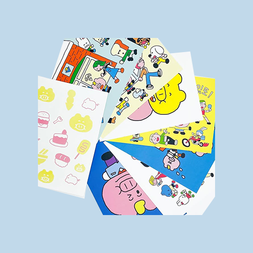 호로로 엽서 8종